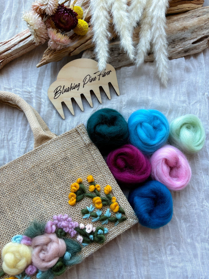 Floral Tote Bag Kit + Class