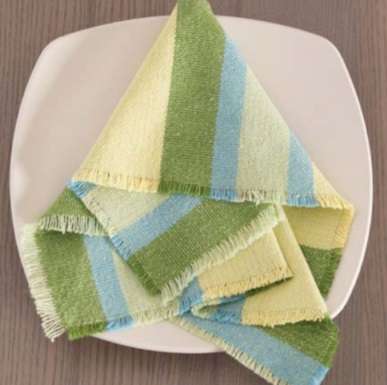 Four-Sided Fringe Napkins