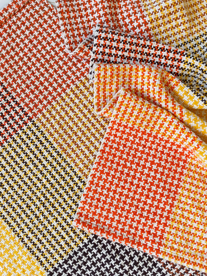Houndstooth and Color Play Towels