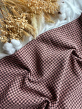 Houndstooth Plaid Towels Pattern