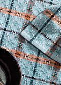 Huck Lace Pottery Inspired Placemats