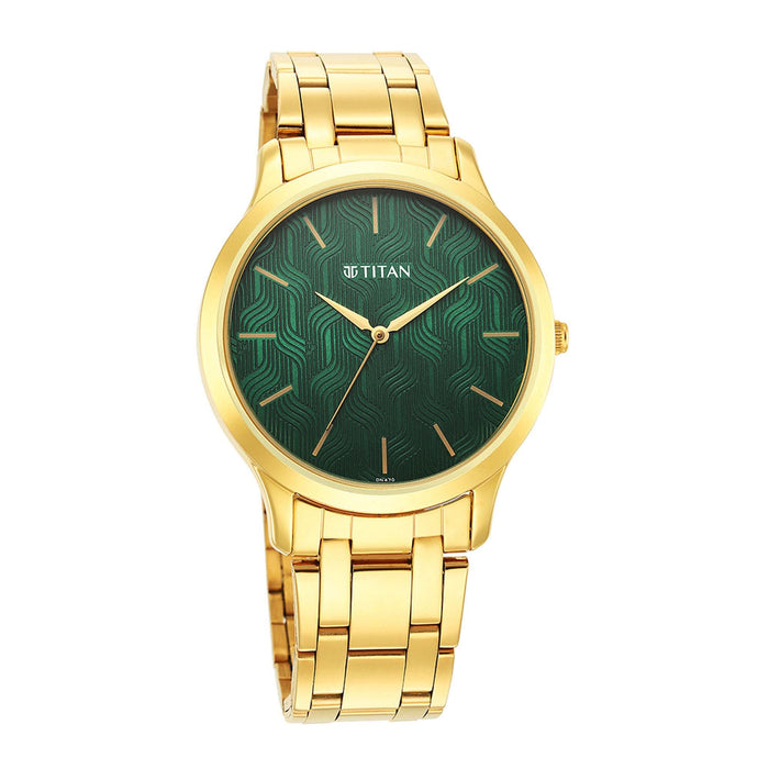 Karishma Radiance Green Dial Analog Watch for Men