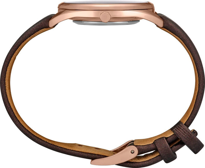 Ladies Dress Watch - SWR082P1, Brown pink, strap