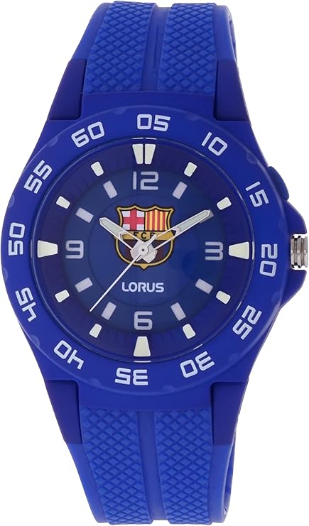 LorUS Barça Childrens Analog Quartz Watch With Rubber Bracelet R2367Gx9