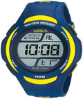 Lorus Casual Watch For Men,Digital,Rubber,R2339EX9