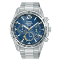 Lorus Chronograph Dark blue dial Stainless Steel Watch for men's RZ511AX9