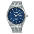 Lorus Classic Dark blue sunray dial Stainless Steel Strap Watch for men's RL485BX9