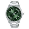 Lorus Classic Dark green dial Stainless steel Strap Watch for men's RH929RX9