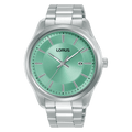 Lorus Classic Mint dial Stainless steel Strap Watch for men's RH931RX9