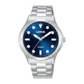 Lorus  Dark blue sunray dial stainless steel watch for women RG241VX9