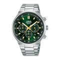 Lorus dark green dial stainless steel watch for men RT357JX9