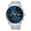 Lorus Dress Dark blue sunray dial Stainless steel Strap Watch for men's RM363JX9