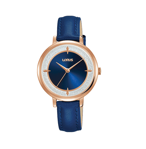 Lorus Leather Strap Women's Watch RG290NX9