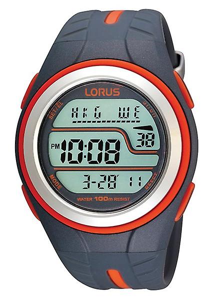 Lorus Men's Silicone Digital Watch R2367EX9