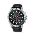 Lorus Sports Chronograph Leather Strap Men's Watch RM313FX9