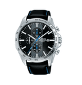 Lorus Sports Chronograph leather strap Men's Watch RM391EX9