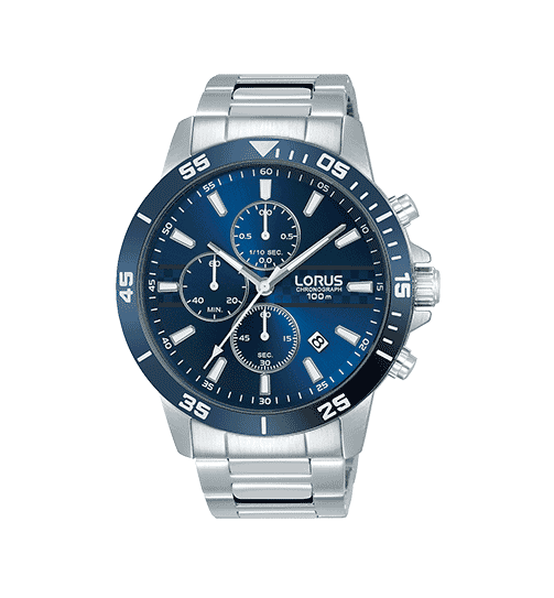 Lorus Sports Chronograph Stainless Steel Men's Watch RM303FX9