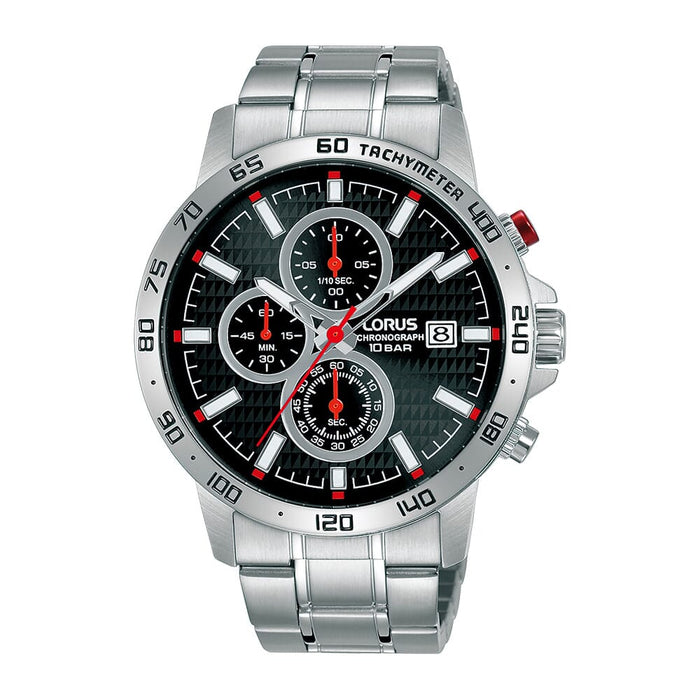 Lorus Sports Chronograph Stainless Steel Men's Watch RM303GX9