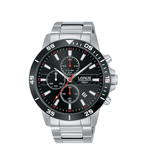 Lorus Sports Chronograph Stainless Steel Men's Watch RM305FX9