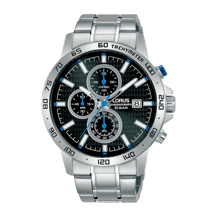 Lorus Sports Chronograph Stainless Steel Men's Watch RM305GX9