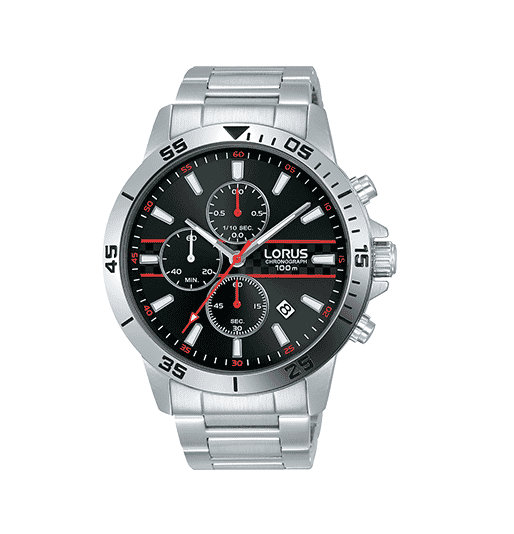 Lorus Sports Chronograph Stainless Steel Men's Watch RM307FX9