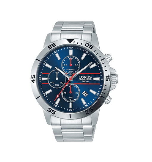 Lorus Sports Chronograph Stainless Steel Men's Watch RM309FX9