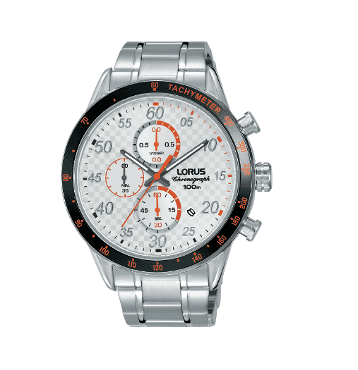 Lorus Sports Chronograph Stainless Steel Men's Watch RM335EX9