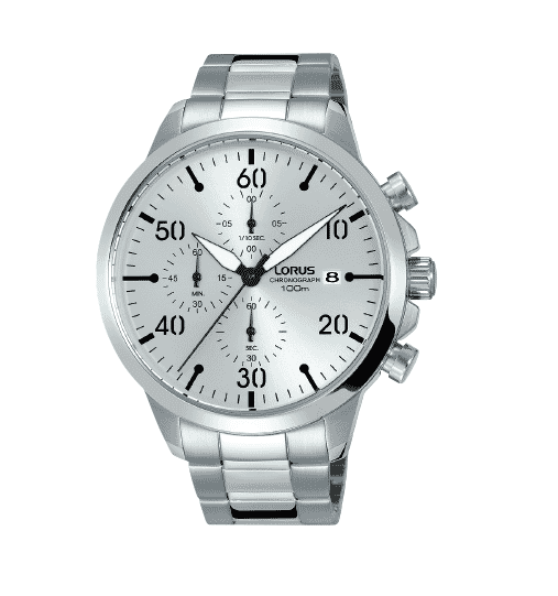Lorus Sports Chronograph Stainless Steel Men's Watch RM345EX9