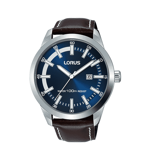 Lorus Sports leather Strap Men's Watch RH953JX9