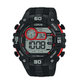 Lorus Sports Silicone Strap Digital Men's Watch R2355LX9