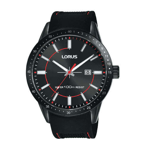 Lorus Sports Silicone Strap Men's Watch RH961HX9