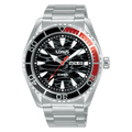 Lorus Sports Stainless steel Black sunray dial Watch for men's RH381AX9