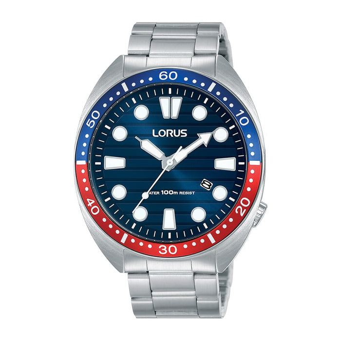 Lorus Sports Stainless Steel Men's Watch RH925LX9