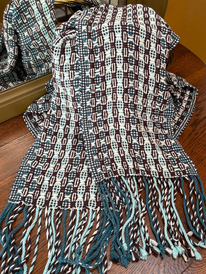 Lowercase M's & O's Scarf