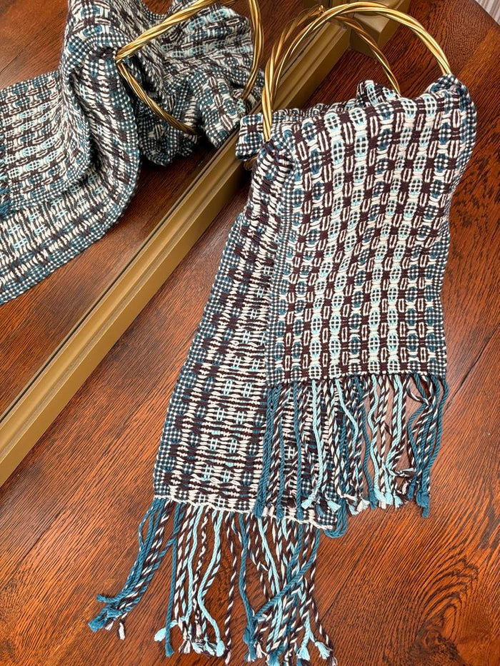 Lowercase M's & O's Scarf