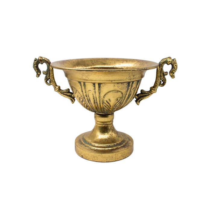 METAL CUP GOLD 27X20X17.5hCM Deventor