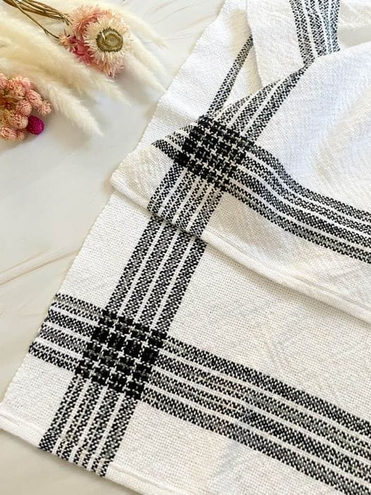 Monochrome Stripes Towels