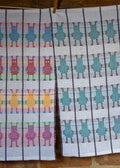 Monsters and Robots Towels