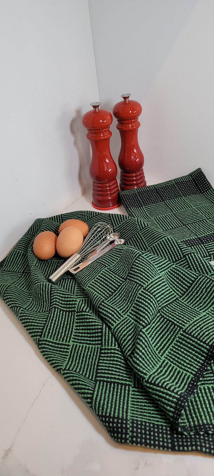 My First Log Cabin Tea Towels