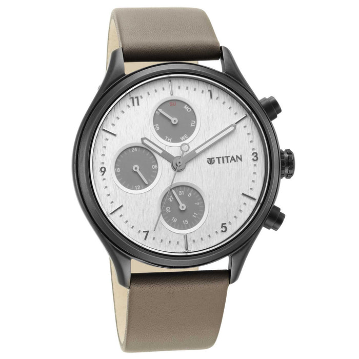 Neo Silver Dial Multifunction Watch for Men 1803NL02