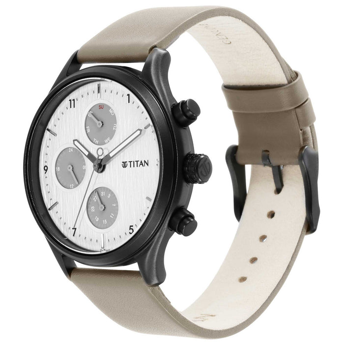 Neo Silver Dial Multifunction Watch for Men 1803NL02