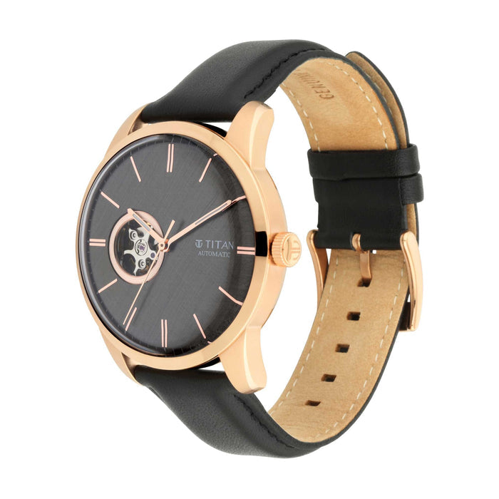 Open Heart Automatic Watch