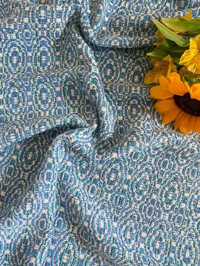 Overshot Baby Blanket