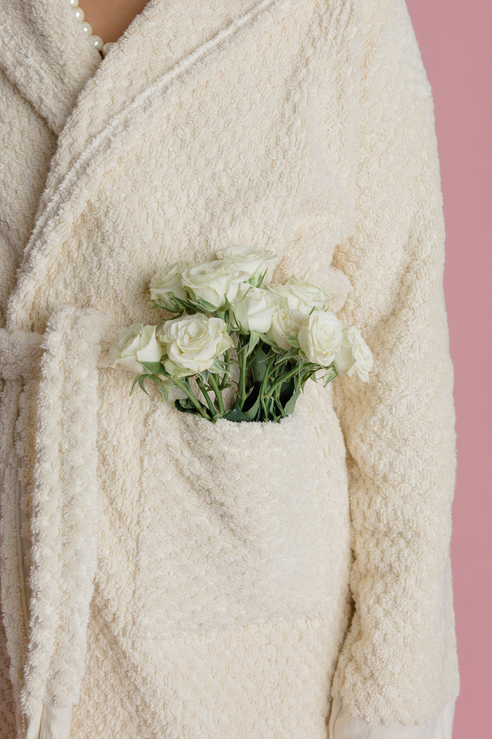 Pearl Pom Pom Bathrobe