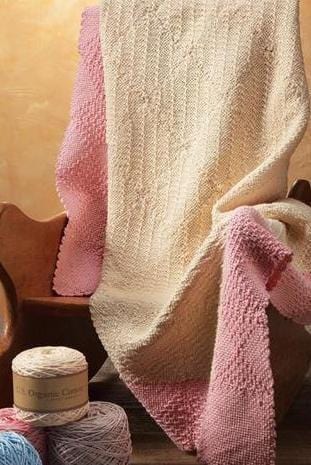 Pin Loom Keepsake Baby Blanket