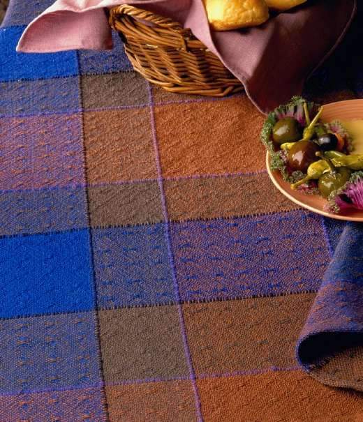 Plaid Luncheon Cloth