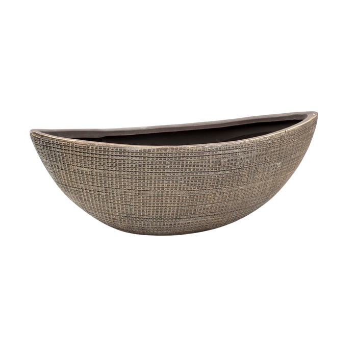 POTTERY OVAL H14.5X14.5CM Deventor