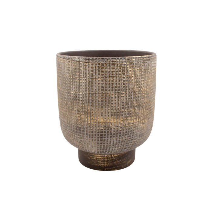 POTTERY POT H20.5X18CM Deventor