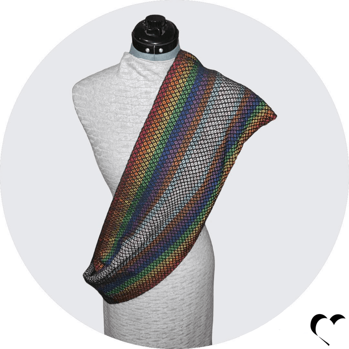 Pride Inclusionary Diamonds Mobius Scarf