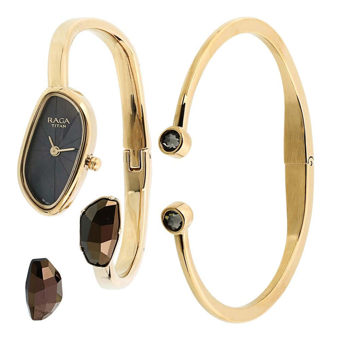 Raga Espana Mosaico by Titan Mother of Pearl Dial Analog Watch for Women